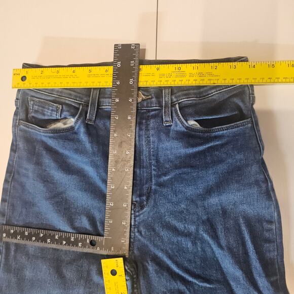 Hudson Blair High Rise Straight Crop Jeans Women's Size 28 354144 - Picture 6 of 8